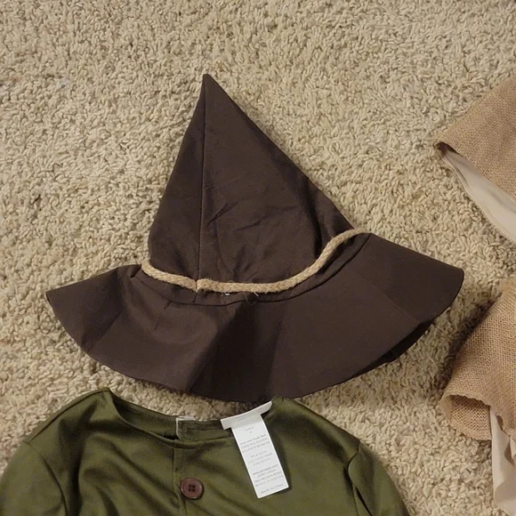 Kids Size Small (5-6) Wizard Of Oz Scarecrow Costume Amazon - Picture 4 of 8